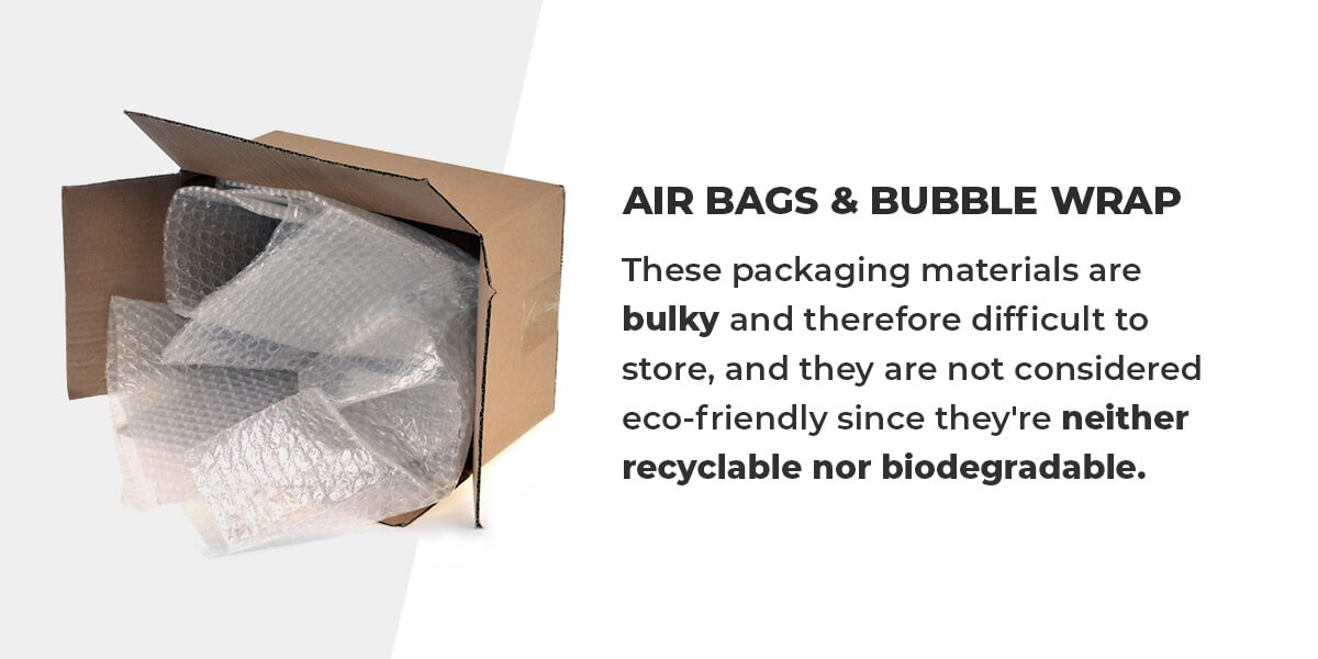 Air Bags and Bubble Wrap