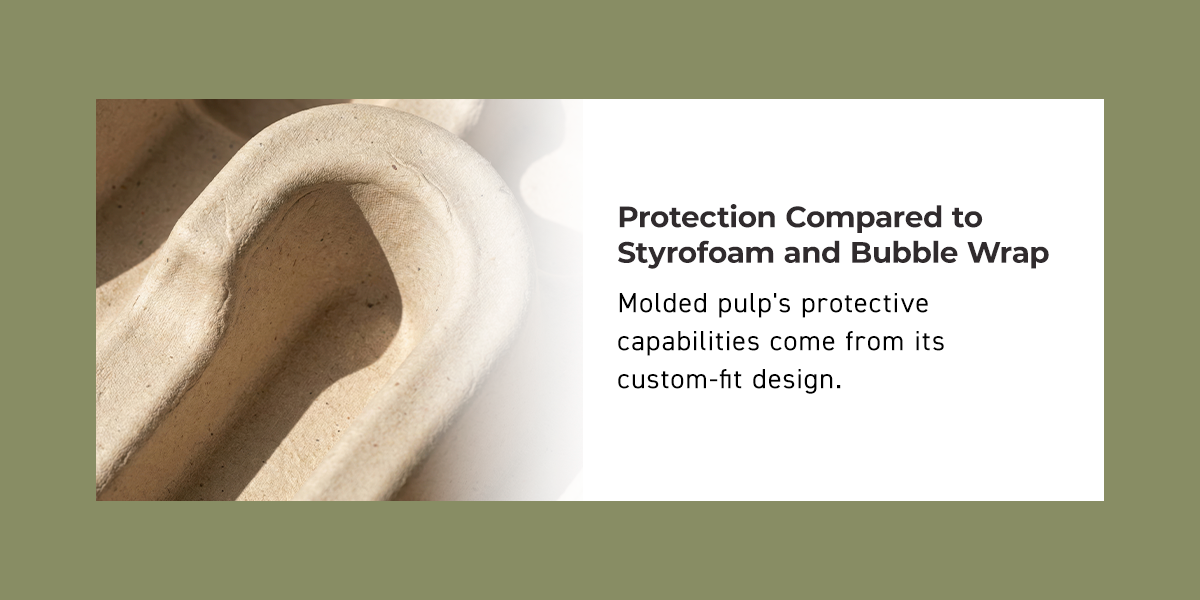 Protection of fiber versus Styrofoam and bubble wrap