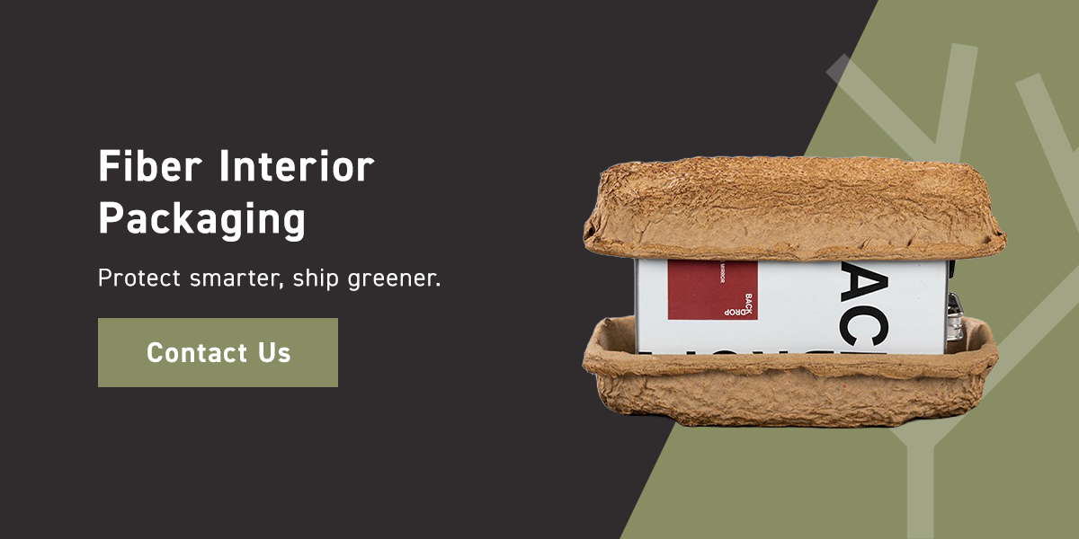 Contact fiber interior packaging
